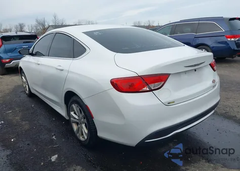 2015 Chrysler 200 Limited from USA, damaged, VIN 1C3CCCAB9FN593301